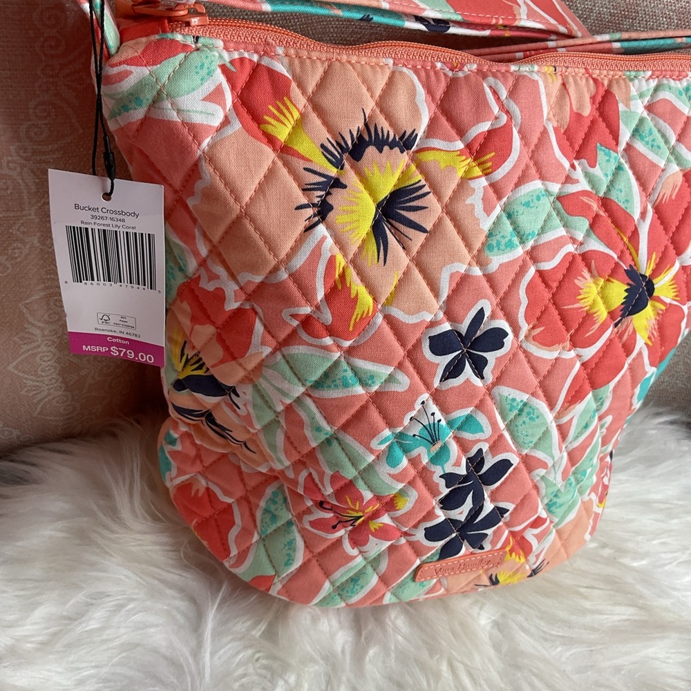 Vera Bradley Bucket Crossbody - Picture 4 of 5